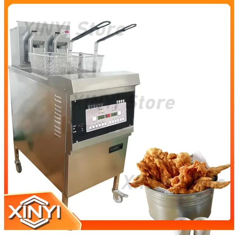 Commercial Electric Henny Penny Chicken Pressure Fryer Cooker Deep Fryer With Oil Pump for Commercial Kitchen Restaurant Food view 2
