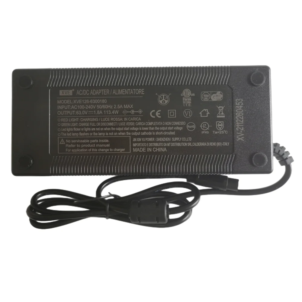 Original Charger for INMOTION L9 Smart Electric Scooter INMOTION Kickscooter 63V Li-on Battery Charger Power Supply Accessories