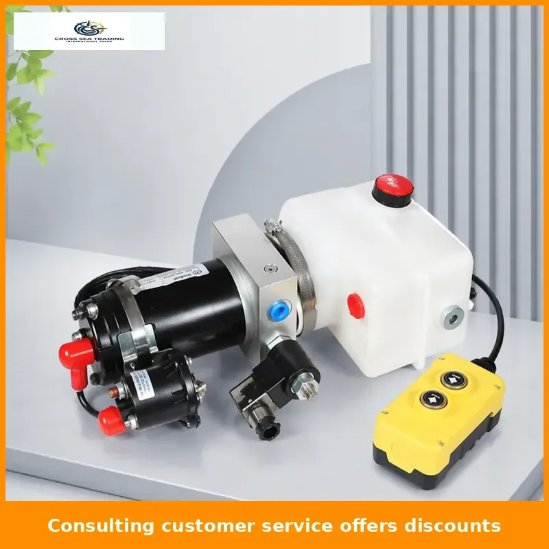 0.8KW Tray Truck Hydraulic Power Unit Assembly DC 24V Motor Suitable For RV Trailer Hydraulic System