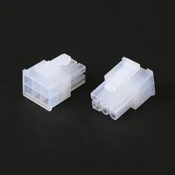 100PCS 5557 4.2mm 6P 6PIN Connector for PC Computer ATX Graphics Card GPU PCI-E PCIe Power Connector Plastic Shell