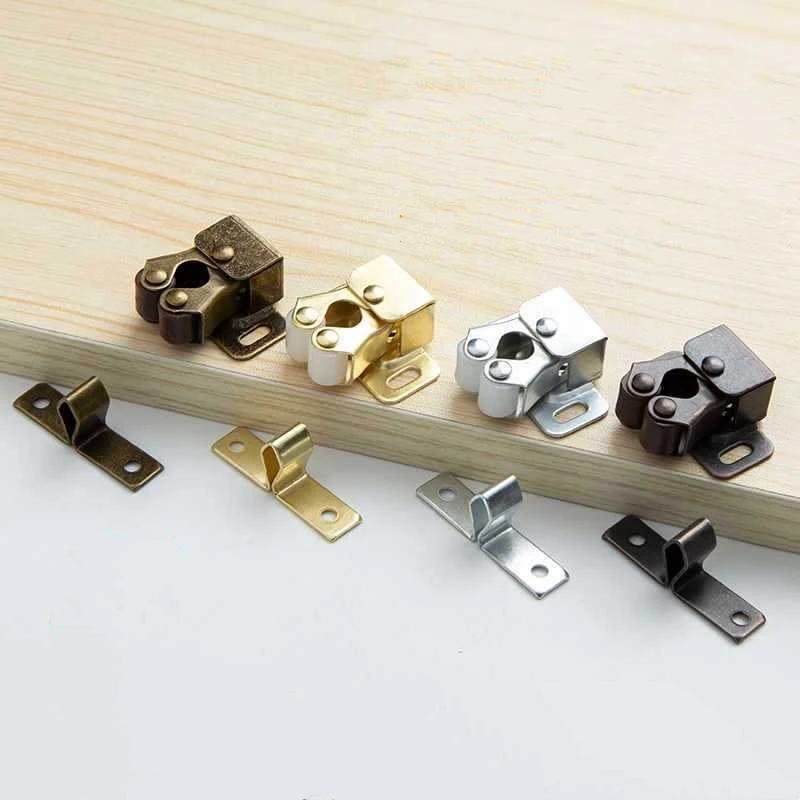 New 10-1Pack Magnet Cabinet Catches Door Stop Closer Stoppers Damper Buffer For Wardrobe Hardware Furniture Fittings Accessories