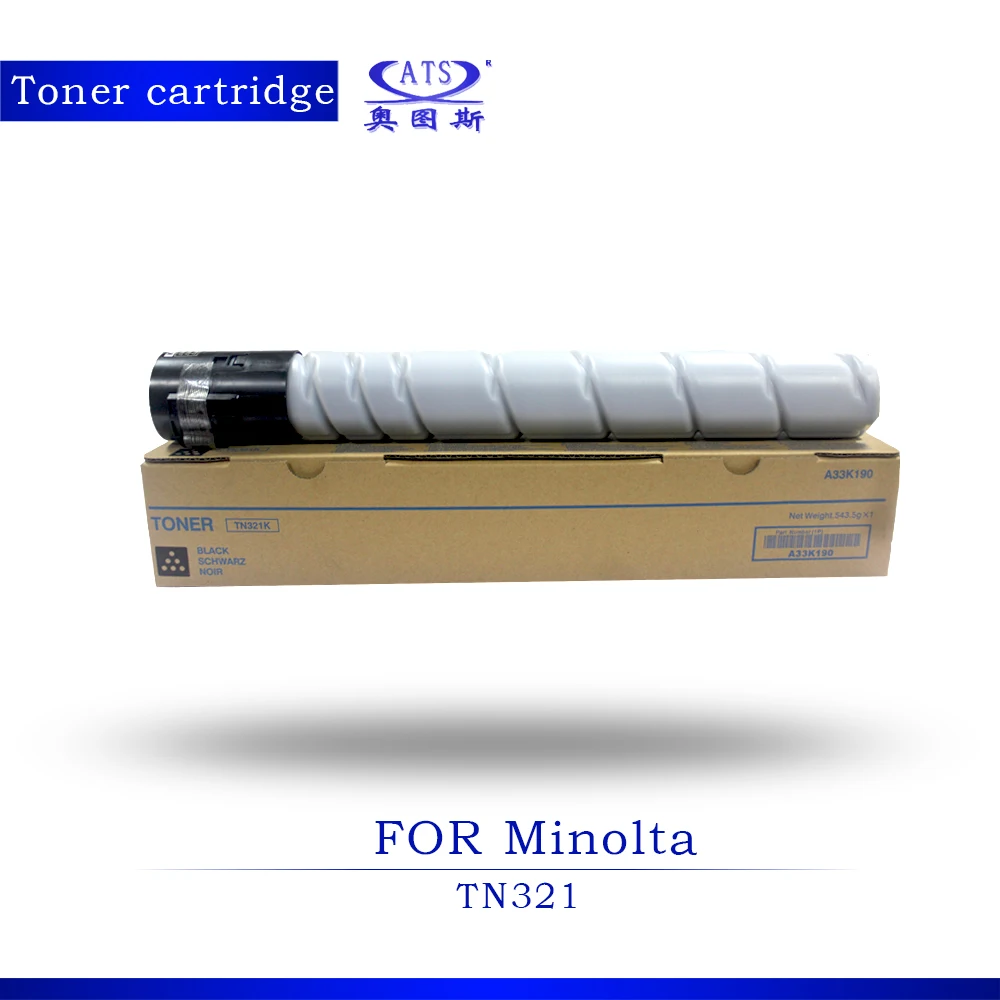 Imagem -06 - Conjunto Tn321 Cmy400g Bk500g Cartucho de Toner para Konica Minolta c 224 284 364 227 287 7822 7828 7528 C224 C284 C364 C227 C287 Peças