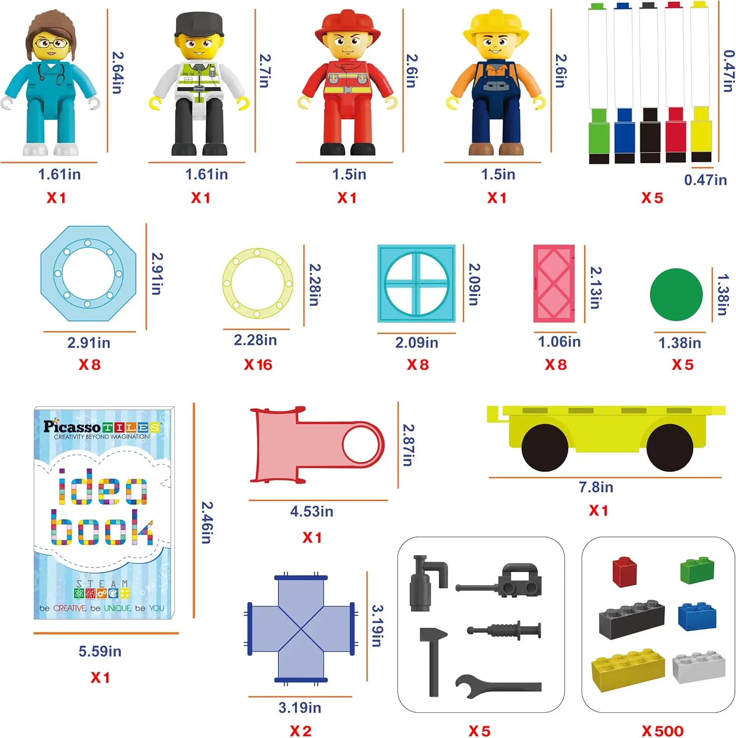700 ชิ้น Marble Run กระเบื้องแม่เหล็กและอิฐ Combo แม่เหล็กกระเบื้อง Building Blocks Construction เด็กวัยหัดเดินของเล่นชุดถังเก็บ