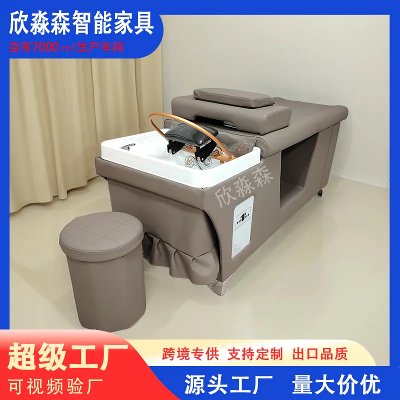 Ceramic basin for hair salons and hair salons, Thai massage ear cleaning and hair washing beds, water circulation
