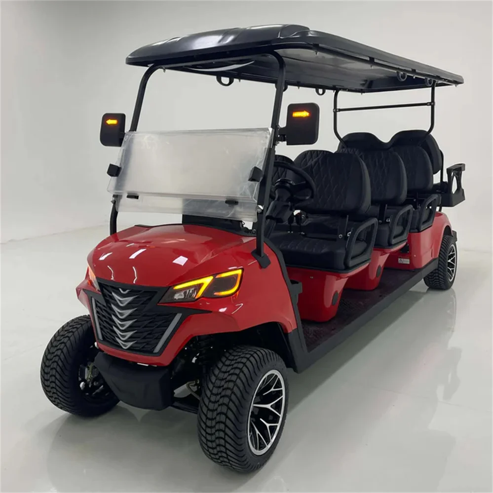 2024 Hunting Off-Road Vehicle 72V Lithium Battery Used Cars 4 Seaters Golf Cart