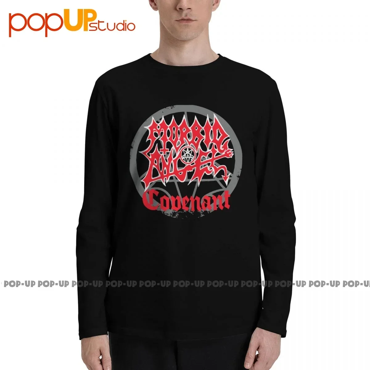 Morbid Angel Covenant Gods Of Death Metal Long Sleeve T-Shirts T-shirt Tee Rare Unisex Fashion Best Quality