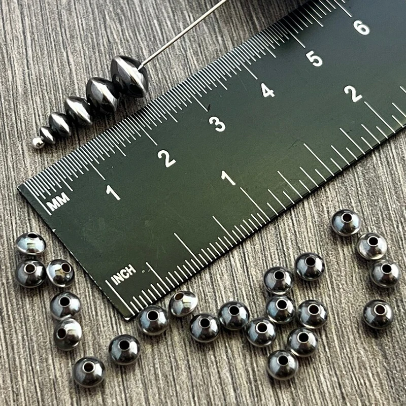 Navajo Style 925 Sterling Silver Smooth Saucer Pearl Beads for Crafting And Jewelry Making Wholesale Necklace and Bracelet