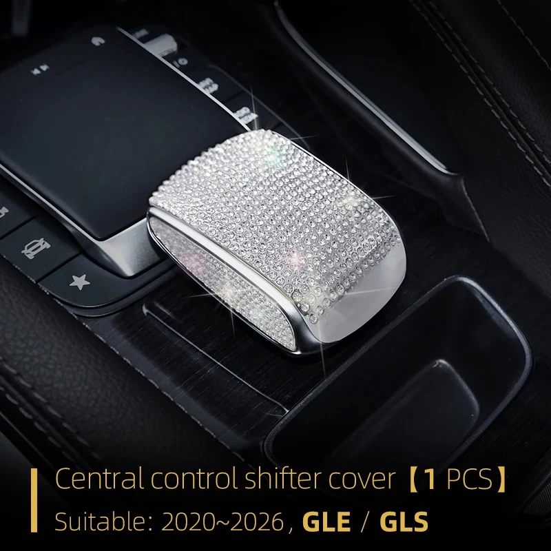 Diamond Interior Trim For Mercedes GLE W167 GLS X167 2020-2026 Luxury SUV Bling Accessories Crystal 5
