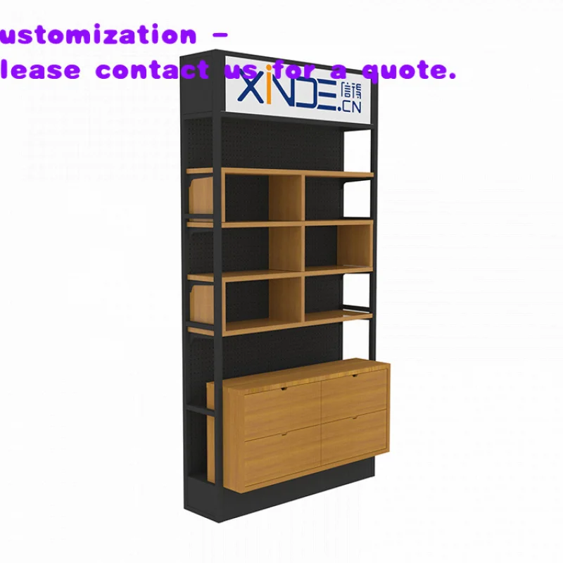 custom.XINDE Factory Supermarket Rack Light Duty Display Shelves with Powder Coated Easy Installation Retail Grocery