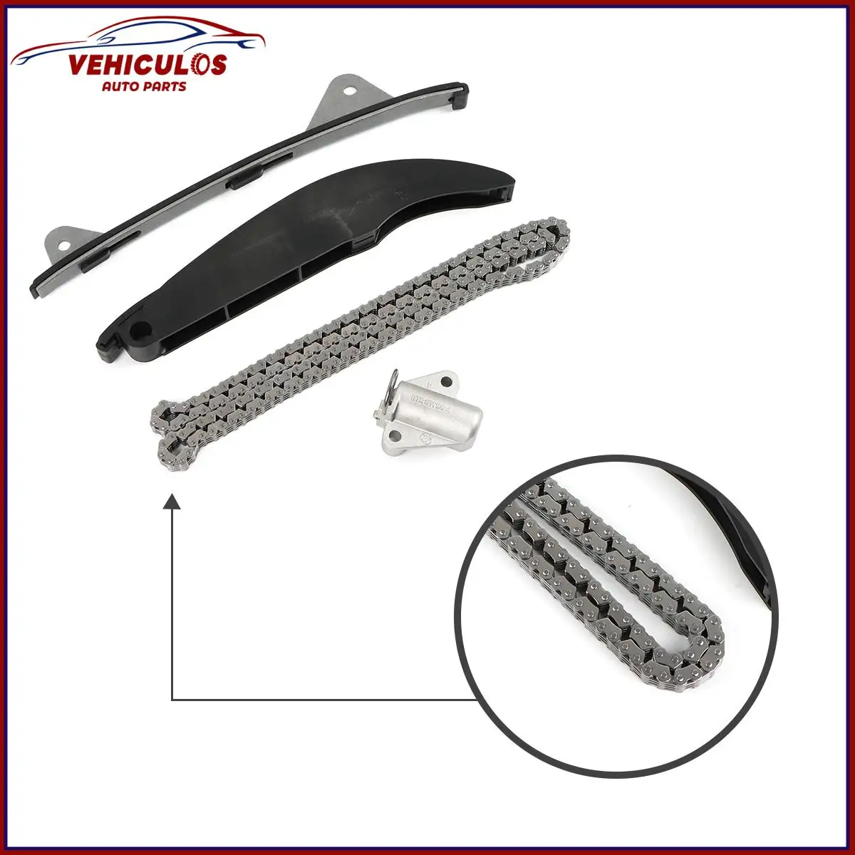 

New Timing Chain Kit 24321-2E000 243212E000 For Kia Soul Hyundai Elantra L4 Engine NU 2011- 1.8L 2.0L