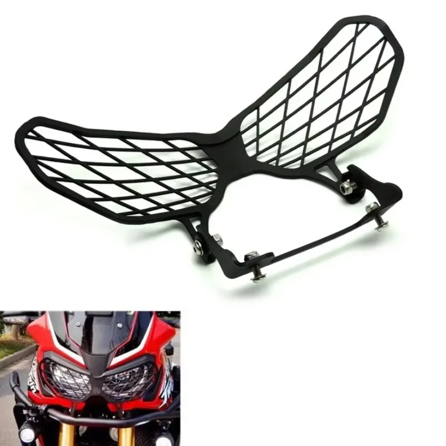 For Honda CRF1000L 2016-2019 Motorcycle Headlight Grille Guard Cover Protector 1x