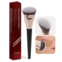 MAANGE Contoured Foundation Brush Foundation Makeup Brushes Face Brush For Liquid Or Cream Foundations Makeup Tool for Beauty