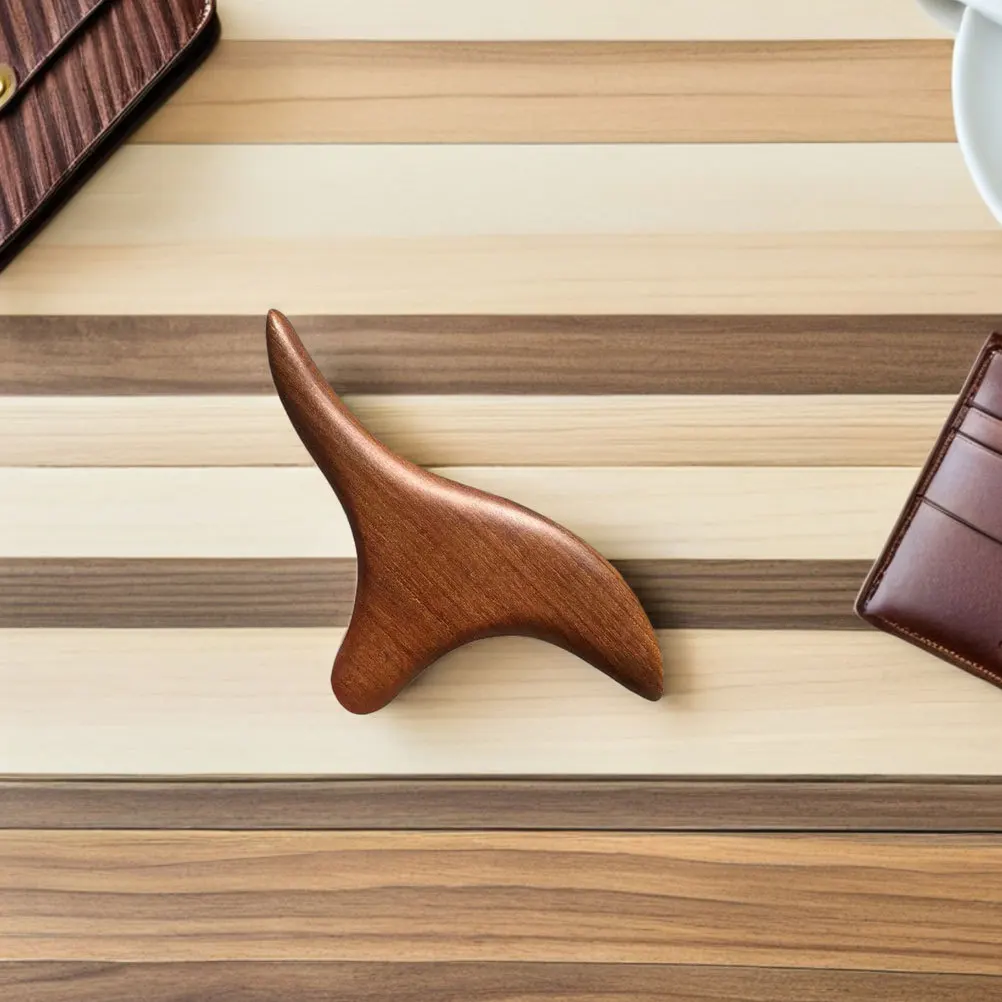 عصا تدليك من خشب الصندل الذهبي، أداة علاج خشبية متعددة الوظائف لتخفيف القدم والساق والظهر والرقبة، بكرة خشبية طبيعية محمولة