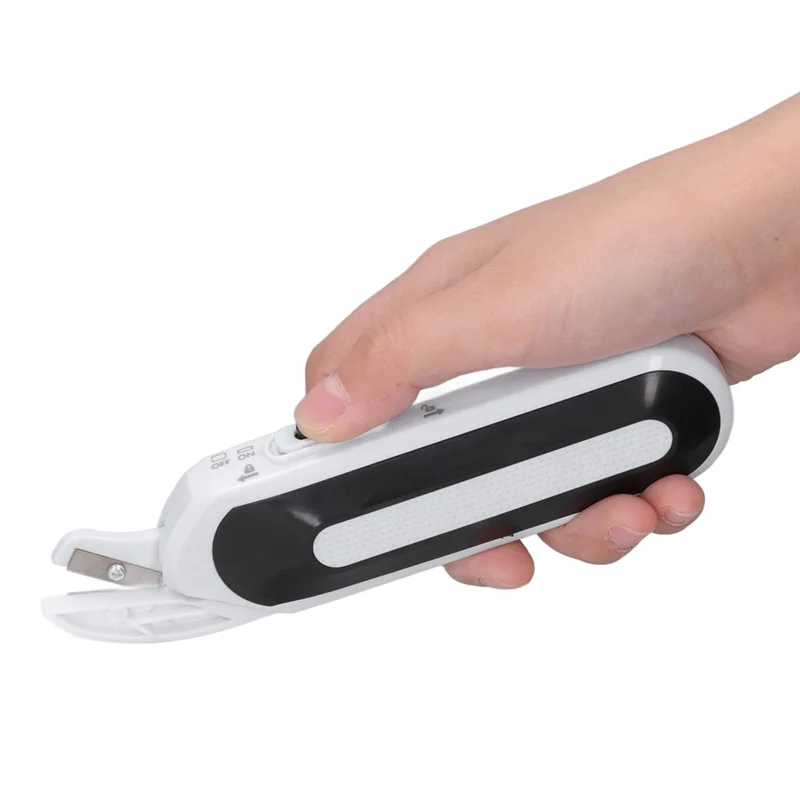 ABHZ-مقص كهربائي لاسلكي، أداة قطع مقصات صغيرة محمولة، مقص يعمل بالبطارية لسجاد قطع الخياطة #4