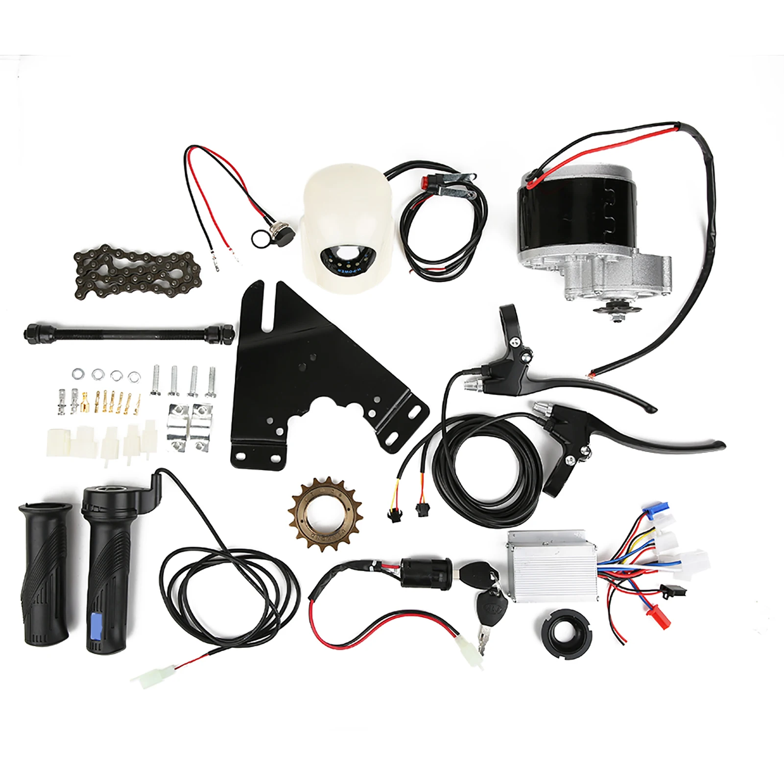 /Set Conversion Accessory for Electric  E-Bike Kit 24V250W Easy Installation Electric  Conversion Kit