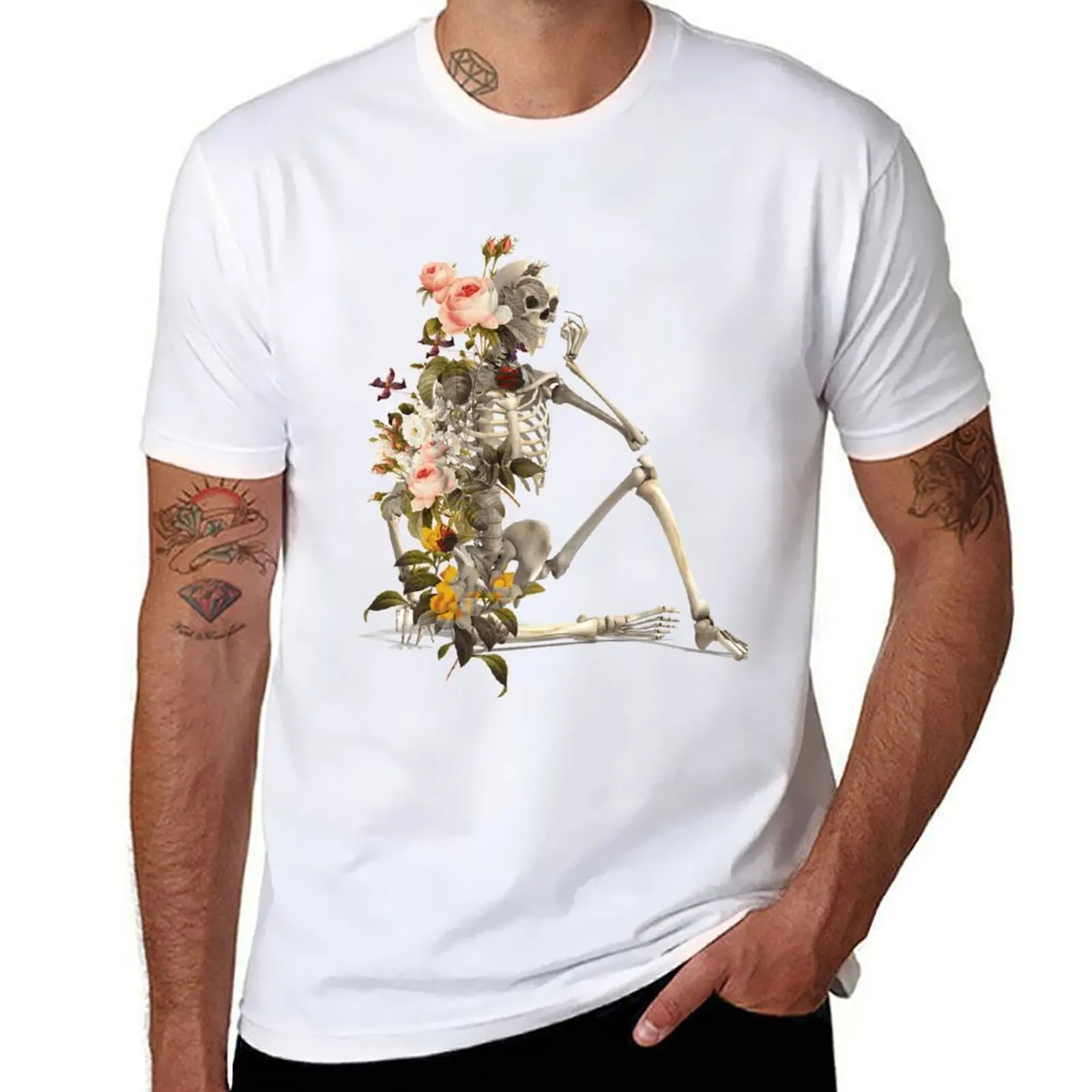 

Bones and Botany T-Shirt man t shirts for men printed t shirts for man