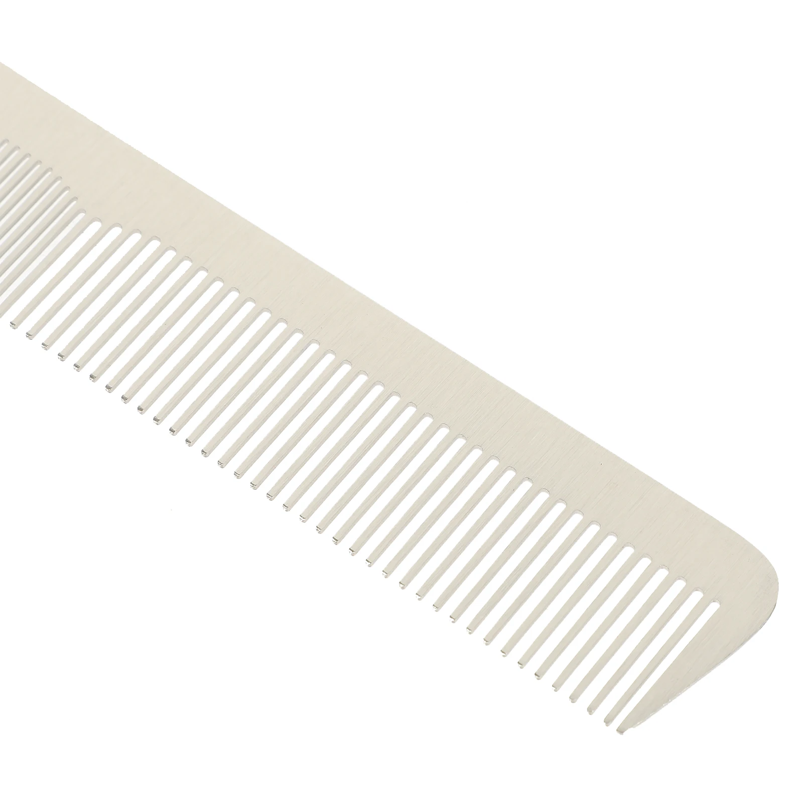 

2pcs Stainless Steel Hair Cutting Comb Anti- Lightweight Home Use Hair Shearing Comb For Men Women Durable Haircut