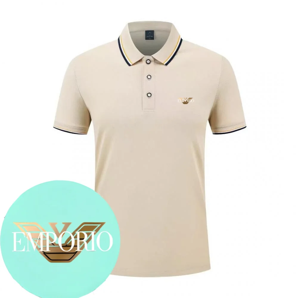 Summer Short Sleeve Sport Casual Shirt Top Extra Large Size Men's Business Casual POLO Shirt