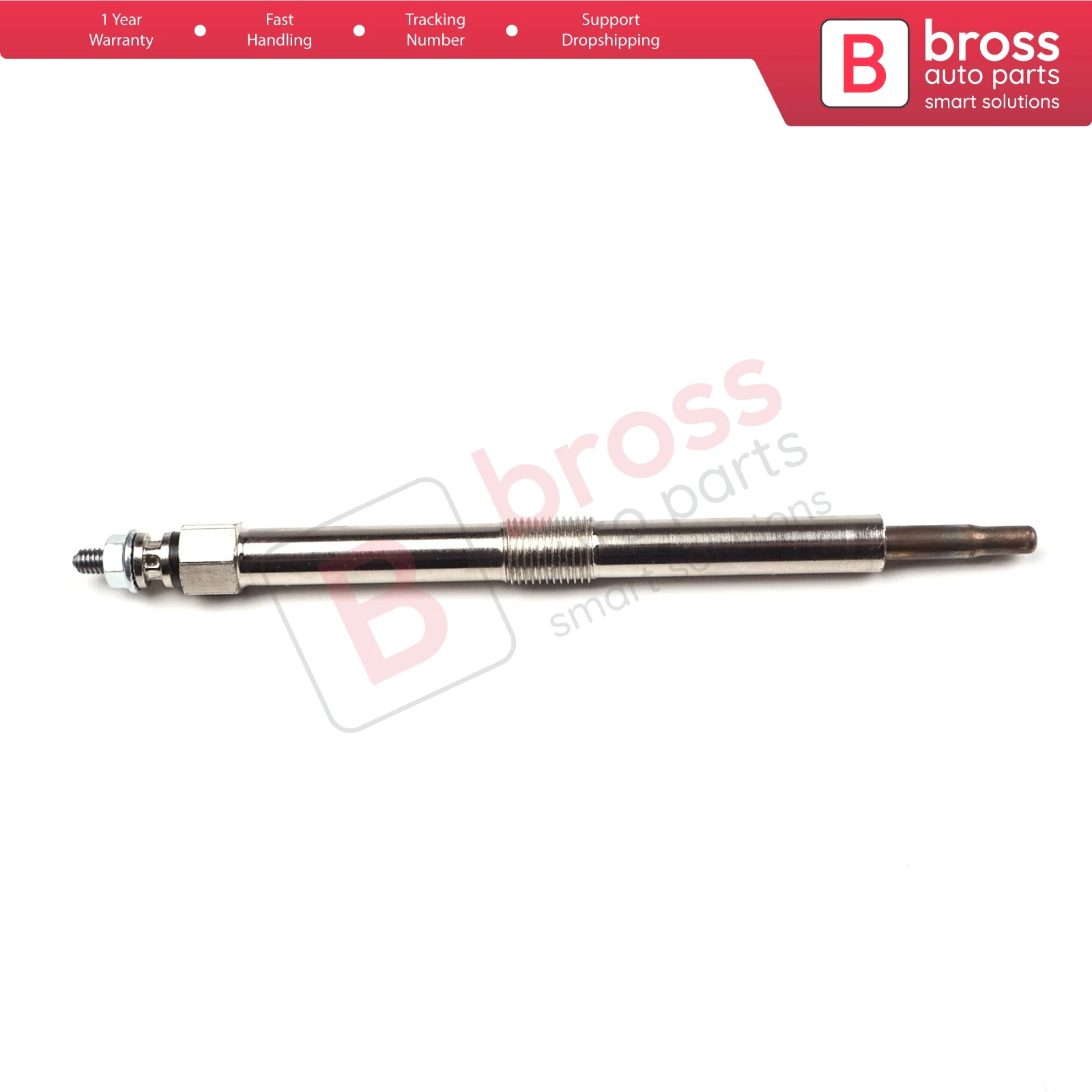 

Bross BGP69 1 Piece Heater Glow Plug 12 Volt for Perkins 2666A016 1103 1104 1106 Made in Turkey, Fast Shipment, Top Store