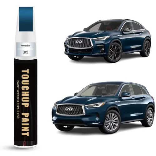 Car Touch Up Paint(Hermosa Blue(BW5)) for INFINITI Car Paint Scratch Repair Kit, Quick & Easy Solution to Repair