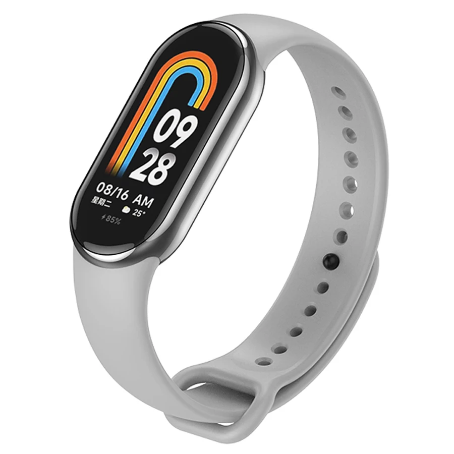Siliconen Band Voor Xiaomi Mi Band 10 9 8 Polsband Sport Armband Polsbandjes Voor Mi Band 8/9/10 Smartwatch Accessoires