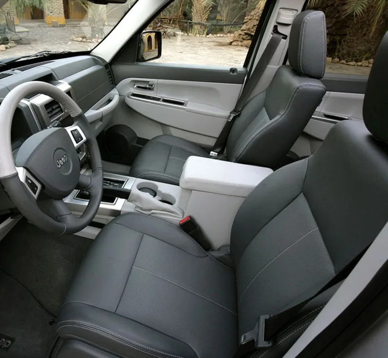 For Jeep Grand Cherokee 2006 2007 2008 2009 2010 2011 Custom PU Leather Car Seat Covers front rear seat Accessories