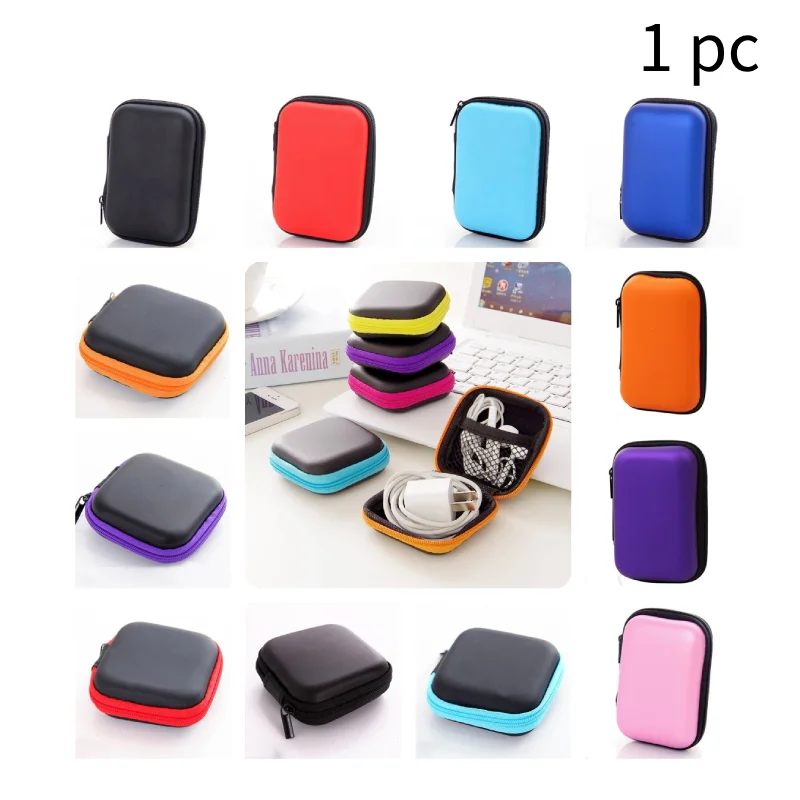 Tonometer Monitor Fingertip Pulse Oximeter Bag Case Oximeter Storage Bag Protective Box Tool Bag EVA Oximeter Zipper Holder
