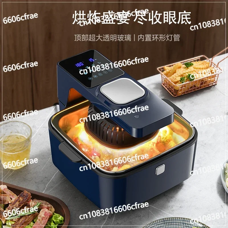 Visual Air Fryer New Household Oven Large Capacity Intelligent Multifunctional Automatic Fry Machine Electric Fryer