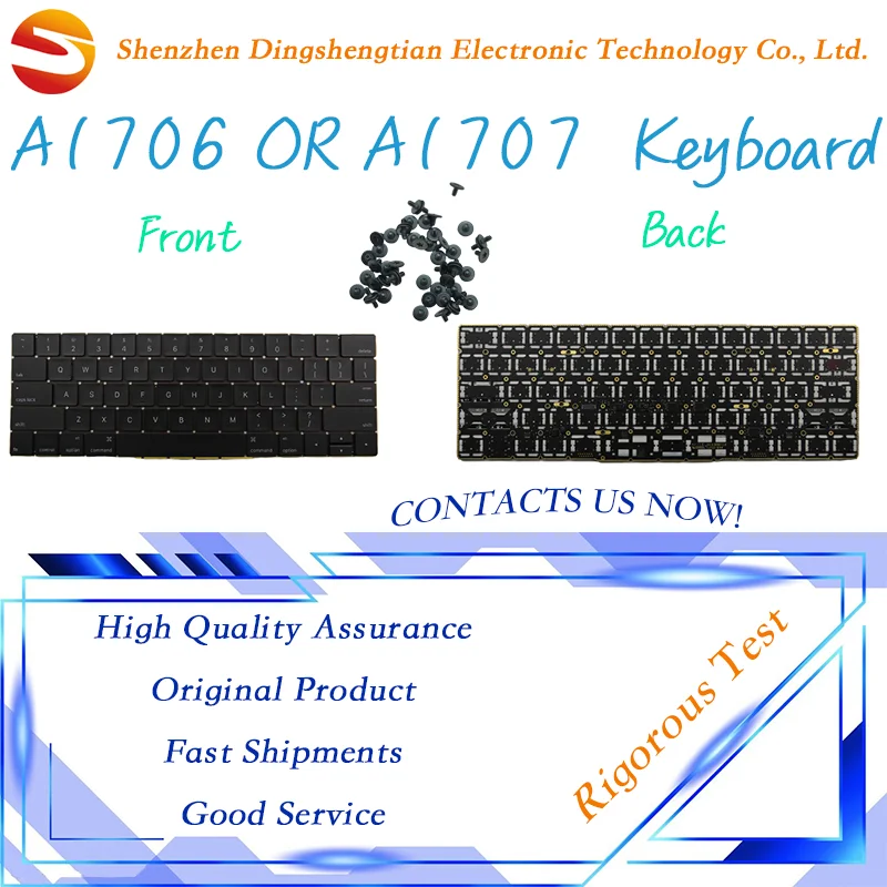 Imagem -02 - Teclado Portátil com Parafusos para Macbook Pro Retina 13 Polegadas Nós Reino Unido Espanhol Francês Russo Árabe Alemão Emc 3071 3163