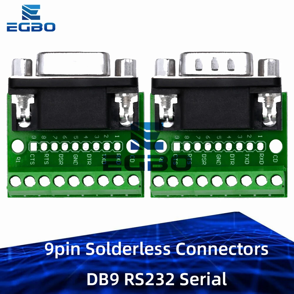 9 Pin Solderless Co… - image
