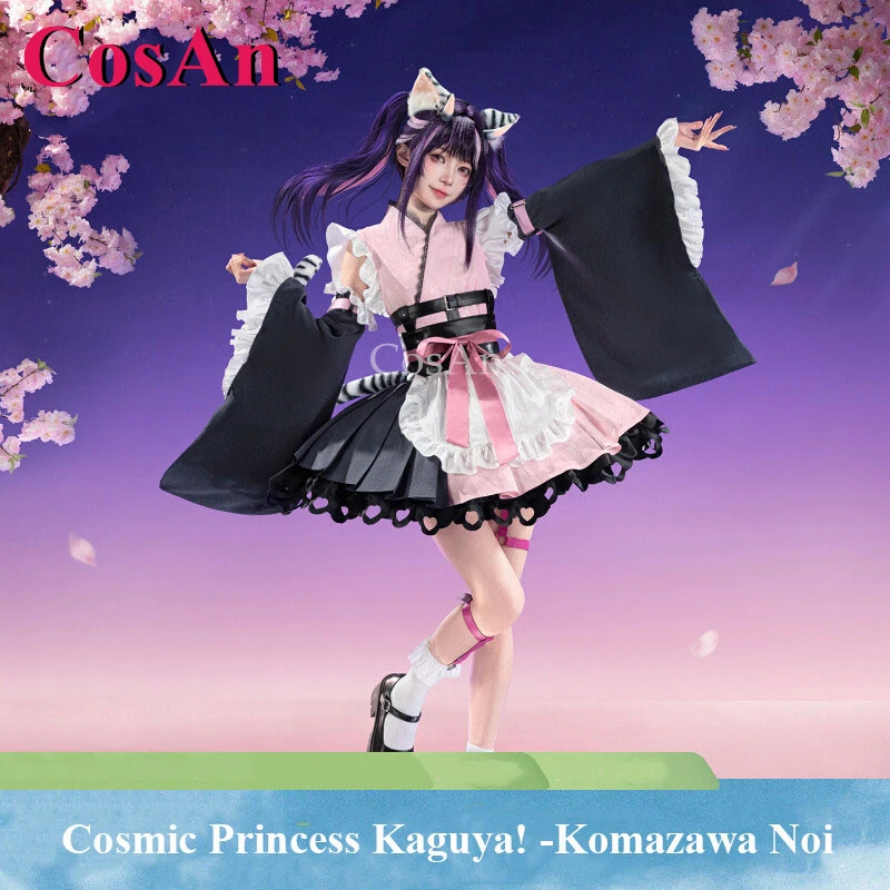 

CosAn Anime Cosmic Princess Kaguya! Komazawa Noi Cosplay Costumes Elegant Gorgeous Battle Uniform Activity Role Play Clothing
