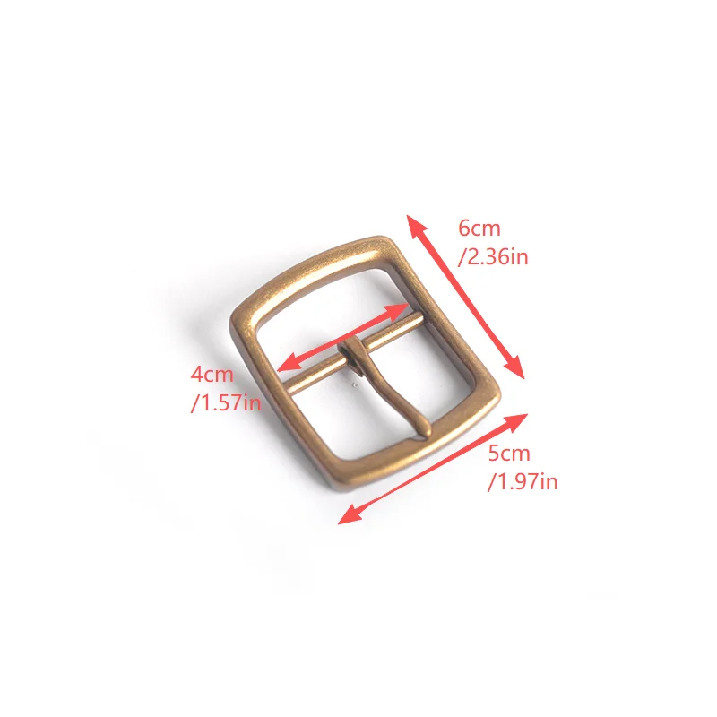 Zinc Alloy Vintage Belt Buckle, Handmade Leather Belt Buckle, Pin-Style Metal Belt Buckle Suitable for Belts