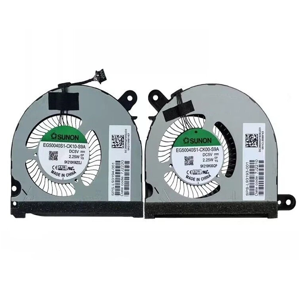 

Laptop CPU GPU Cooling Fan for HP Envy X360 15M-EE013DX 15M-EE0023DX 15M-ED0013D DV5V