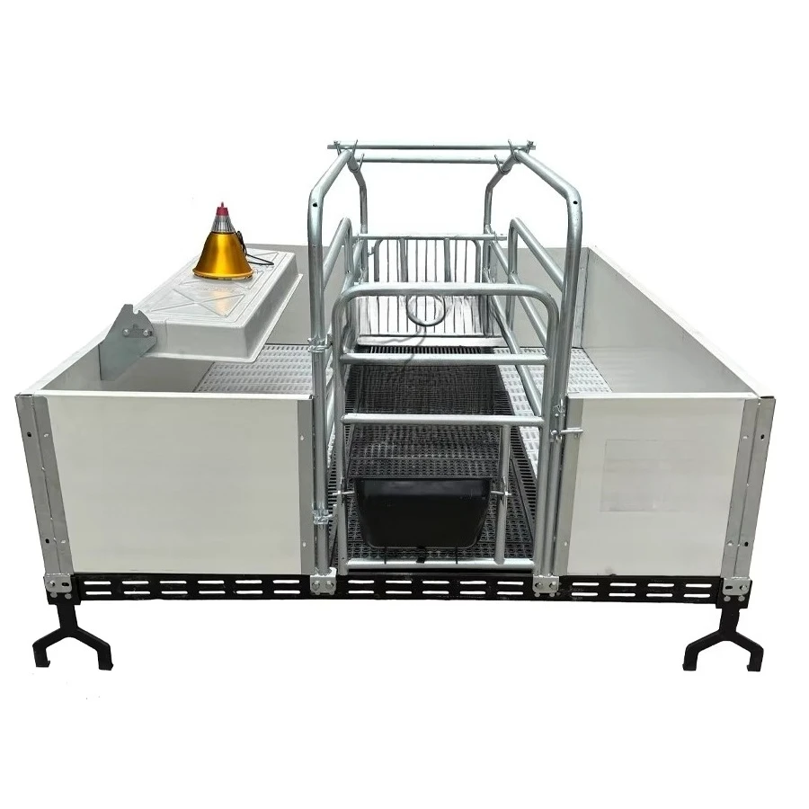 

High Quality New Hot-Dip Galvanized Pig Farming Equipment Animal Cages and Sow Farrowing Crates for Pig Farms
