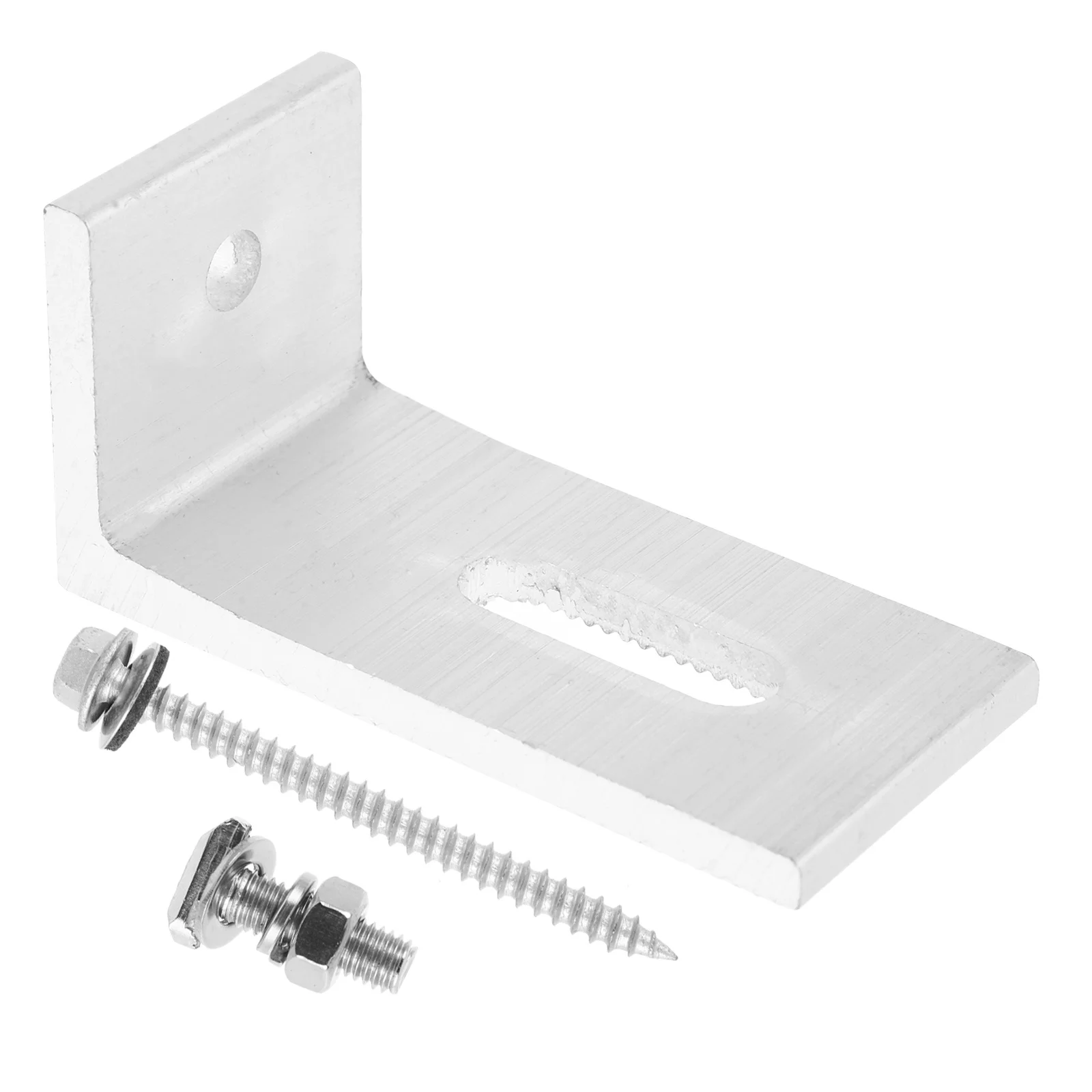 

1Set Solar Panel Mounting Kit Aluminum Alloy L Bracket Rv Yacht Roof Easy Installation Stable Support Rv Solar Panel Brackets