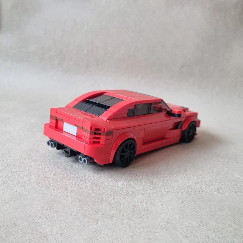 415 個 MOC アルファロメオ ジュリア クアドリフォリオ シティモデルビルディングブロックおもちゃ組み立てる DIY クリスマスギフトクリエイティブアイデア誕生日