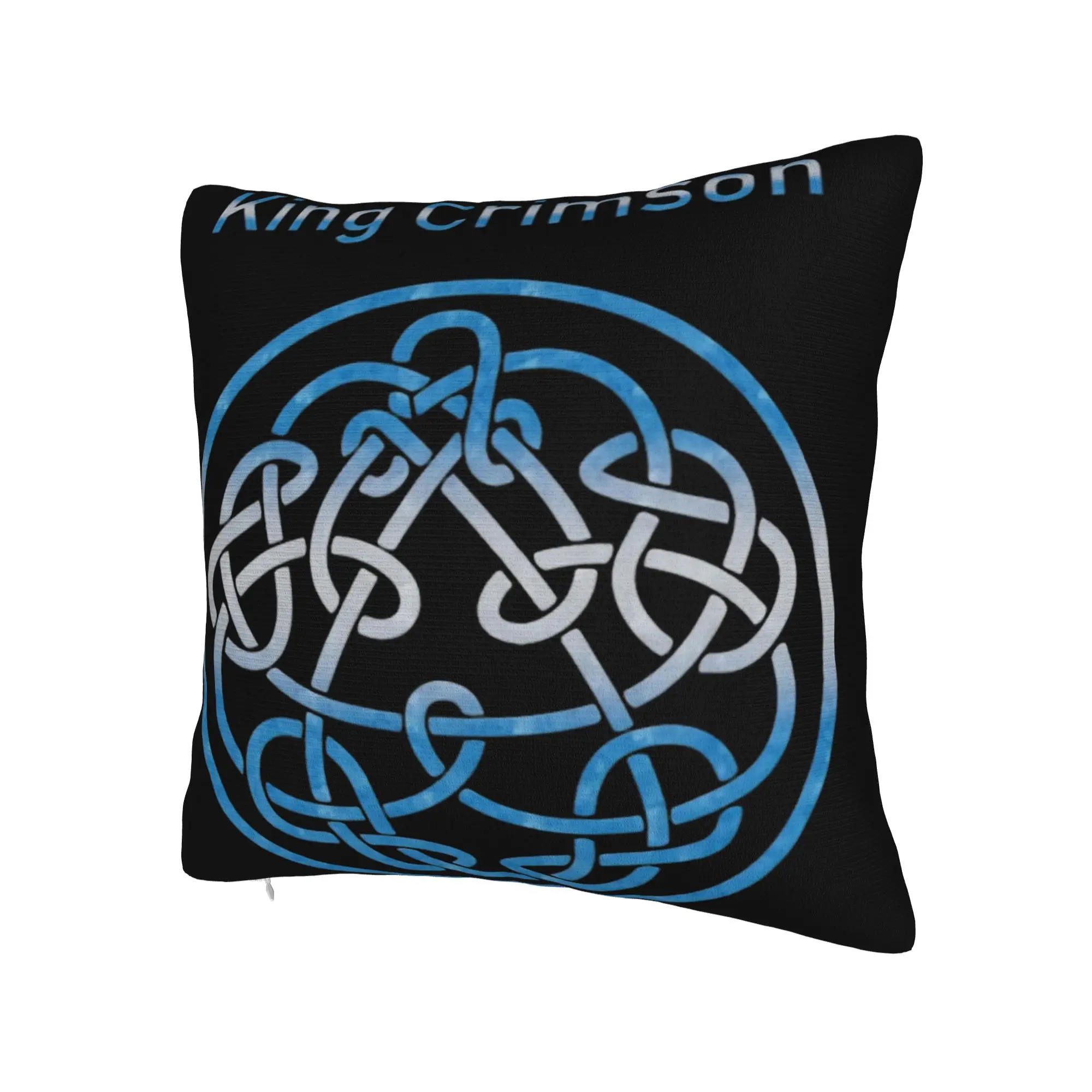 Decorative Pillowcase King Crimson Rock Band Merchandise Seat  Throw Pillow Case Cover Zippered Multiple Sizes