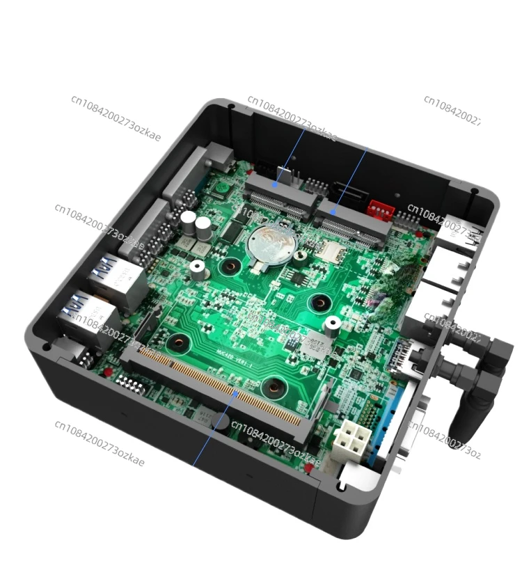 

Industrial Control Host Mini Computer J4125 Dual Network Port Ubuntu Fanless I3/I5/I7 Industrial Control