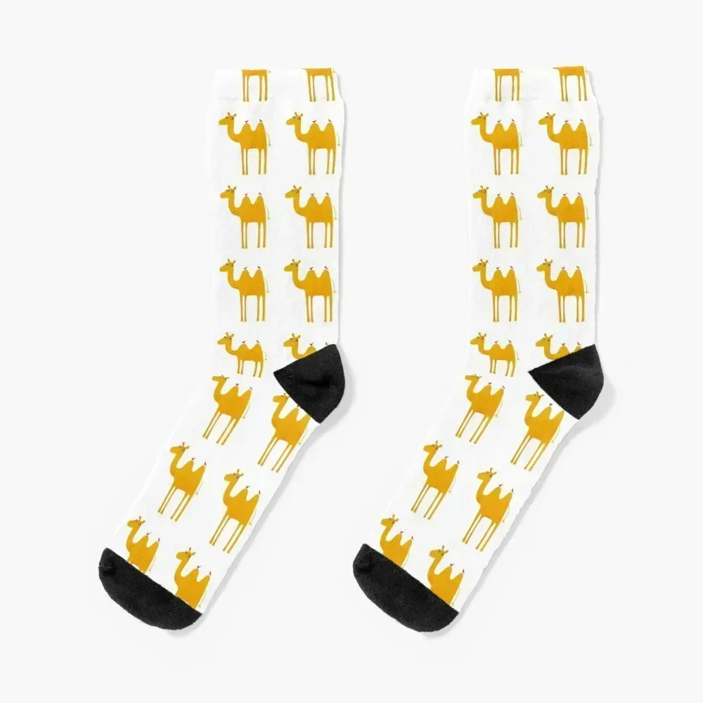 

Camel with Birds Socks man Toe sports Man Socks Women's