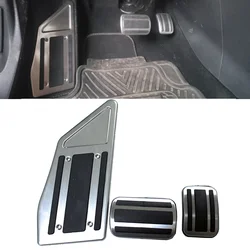 Pedal de aço para peugeot 3008 5008/gt 2017 2018 2019 lhd acelerador gás combustível freio pedal almofadas esteiras capa acessórios