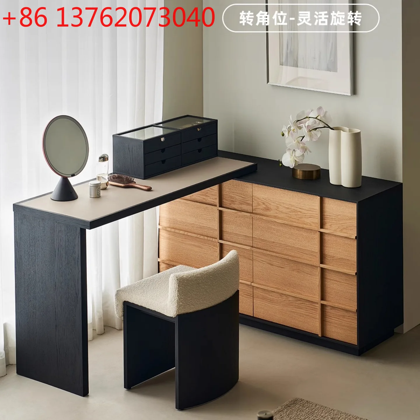 Nordic paint dresser chest integrated bedroom modern simplicity