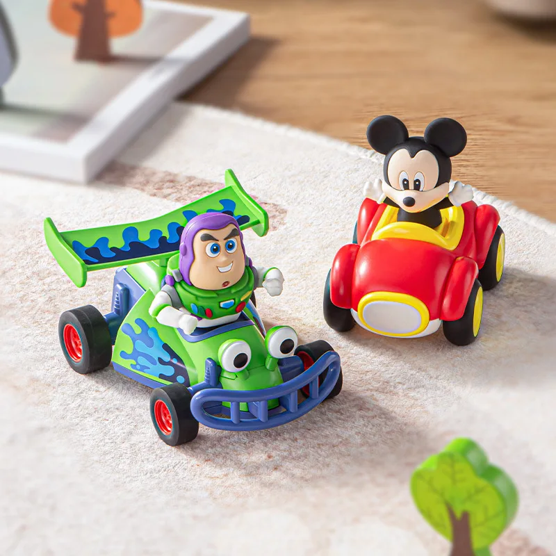 

Disney Building Blocks Car Mickey Engineering Vehicle Donald Duck Racing Car Educational Toys Toy Story Dolls Holiday Gifts