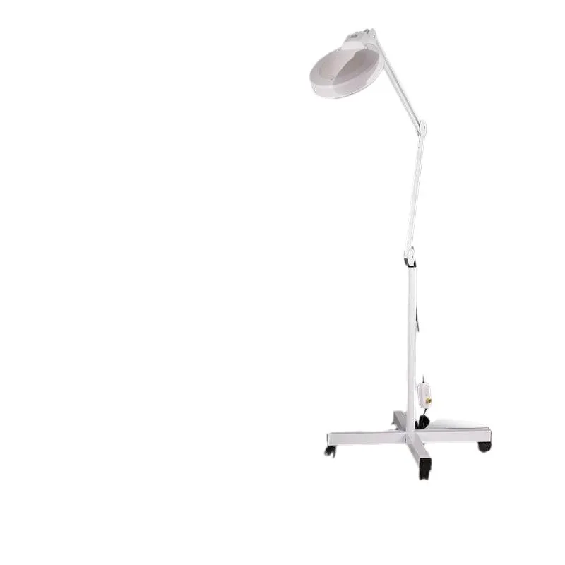 Magnifying glass embroidery lamp beauty lamp manicure eyelash lifting shadowless floor lamp