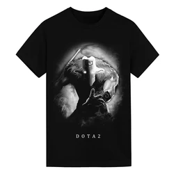 2024 Knife Tower 2 Ink Dark DOTA2 Clothes New Phantom Ghost Men Pure Cotton Short Sleeve Shadow Magic T-shirt Game