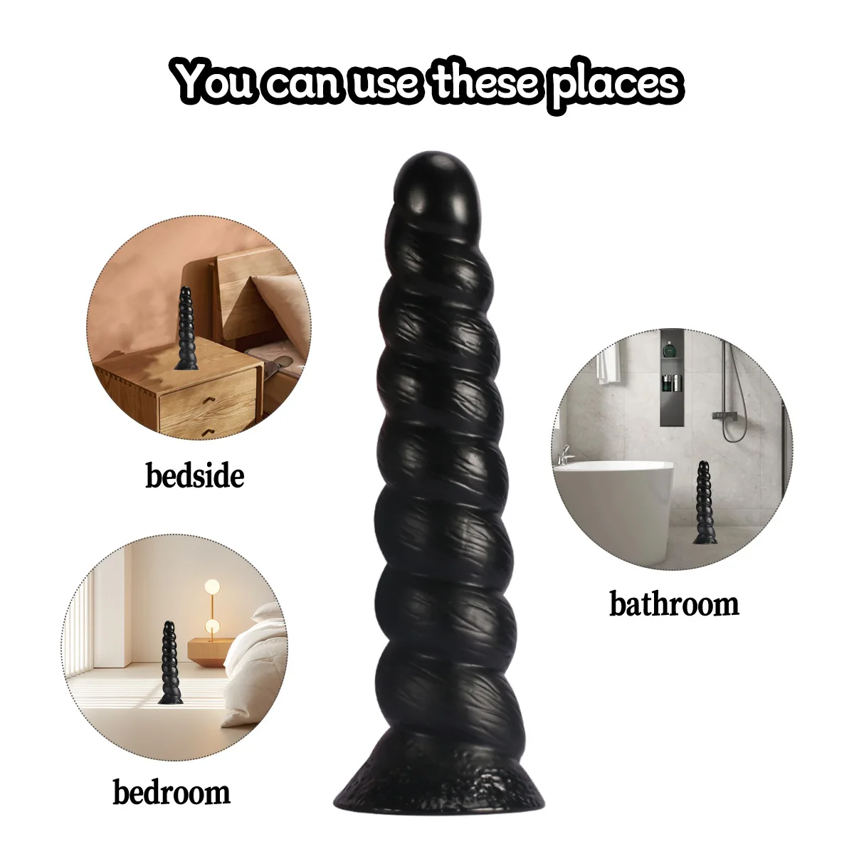 قضبان اصطناعية بمقبس شرجي من السيليكون مع كوب شفط لتحفيز المهبل والشرج بمقبس مؤخرة كبيرة ألعاب جنسية موسع شرجي ناعم للنساء والرجال #3