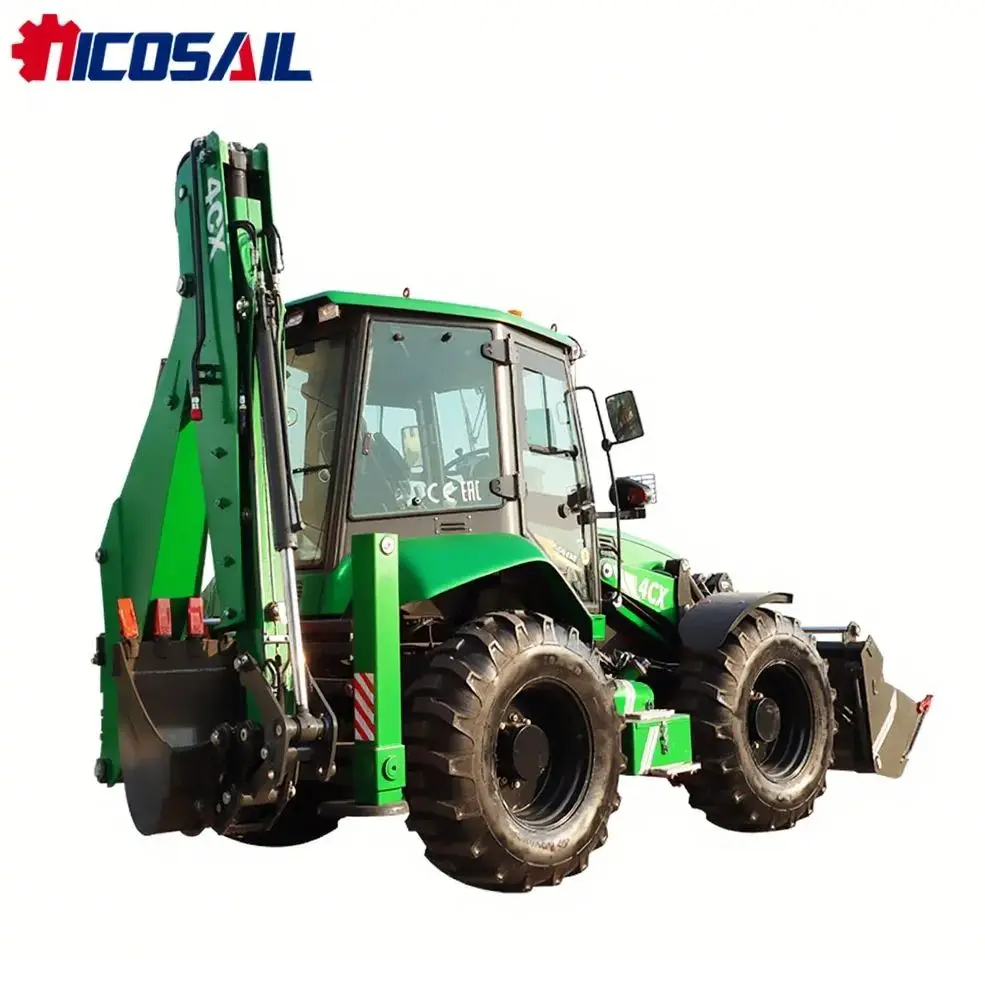 

Mini Front-End Tractor Loader Articulated Backhoe Loader Excavator 4CX Garden Customizable Custom Product Bestselling