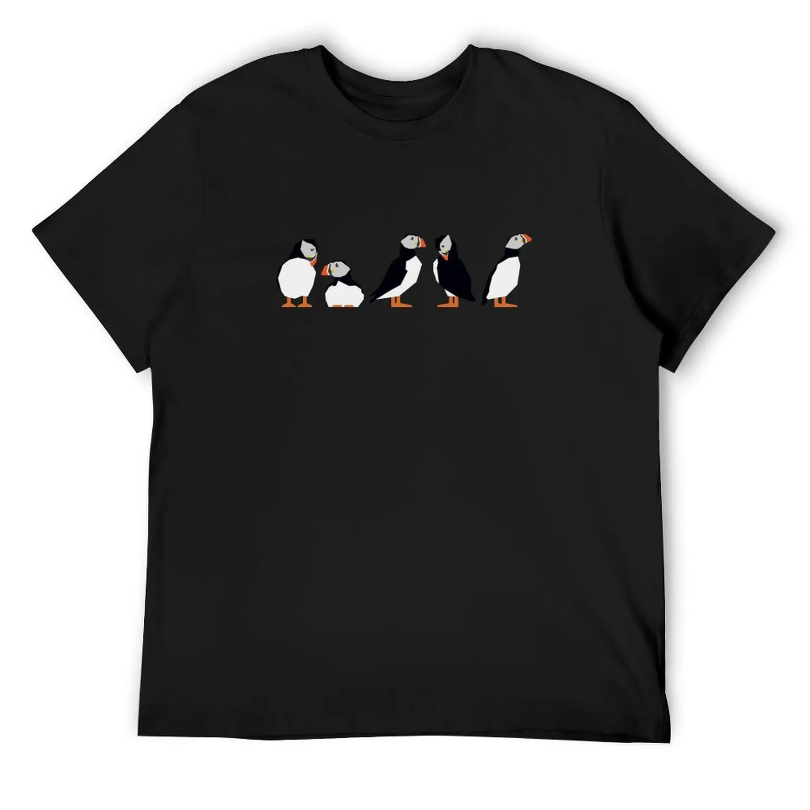 

Graphic Nature - Puffins T-Shirt cute tops essential t shirt mens designer t shirt