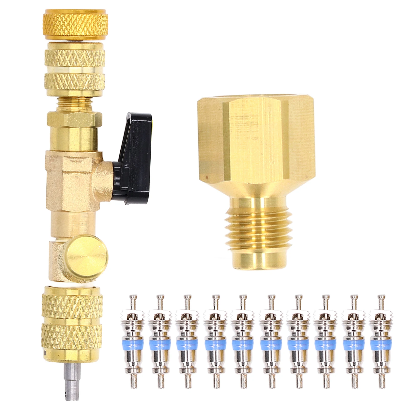 Valve  Remover Installer Brass Removal Repair Tool Set Kit for 1/4in 5/16in Ports Valve  Removal Tool Valve  Remover