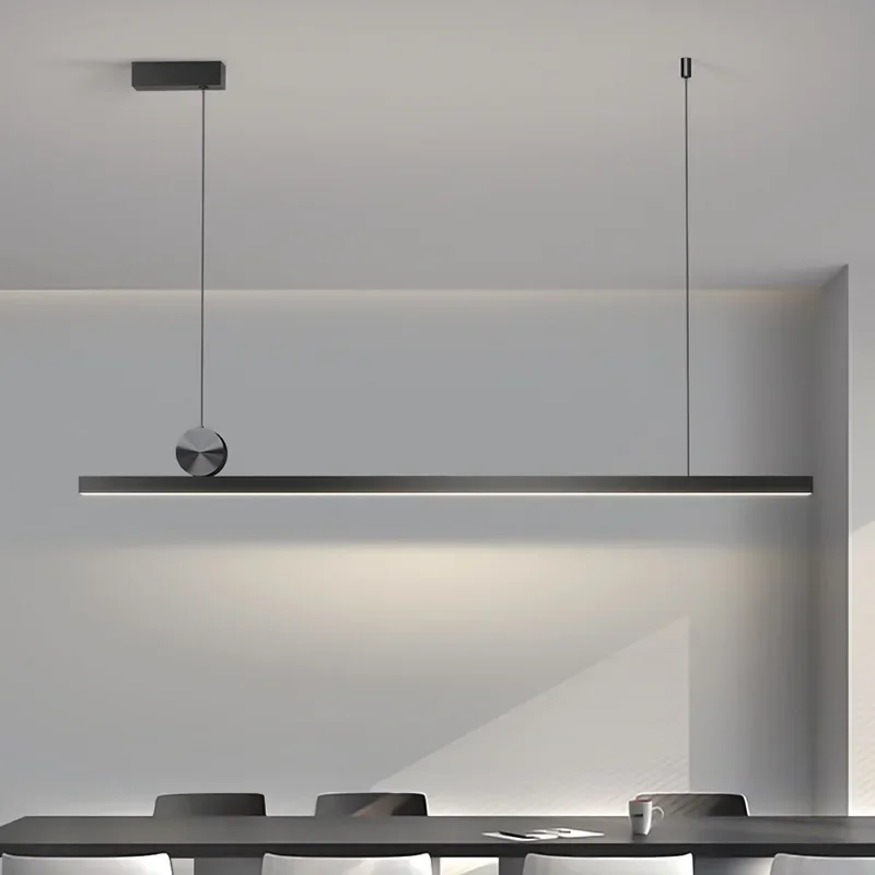 minimalista modern led pendant light lustre preto luminaria interior sala de jantar lampadas cozinha e restaurante 120 cm 100cm 01