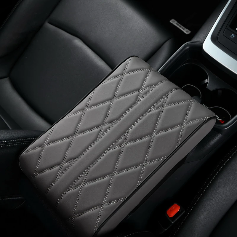 Universal Car Armrest Box Booster Cushion, Memory Foam, Aumentar a Altura, Central Armrest Mat, 32x16x4.5cm, Acessórios Do Carro